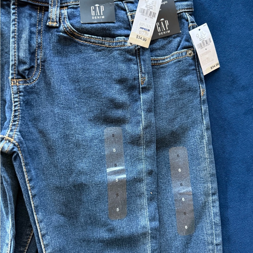 GAP Jeans - KIDS - Size 5 and 6 Bundle - BRAND NEW!